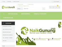 Tablet Screenshot of naikgunung.com